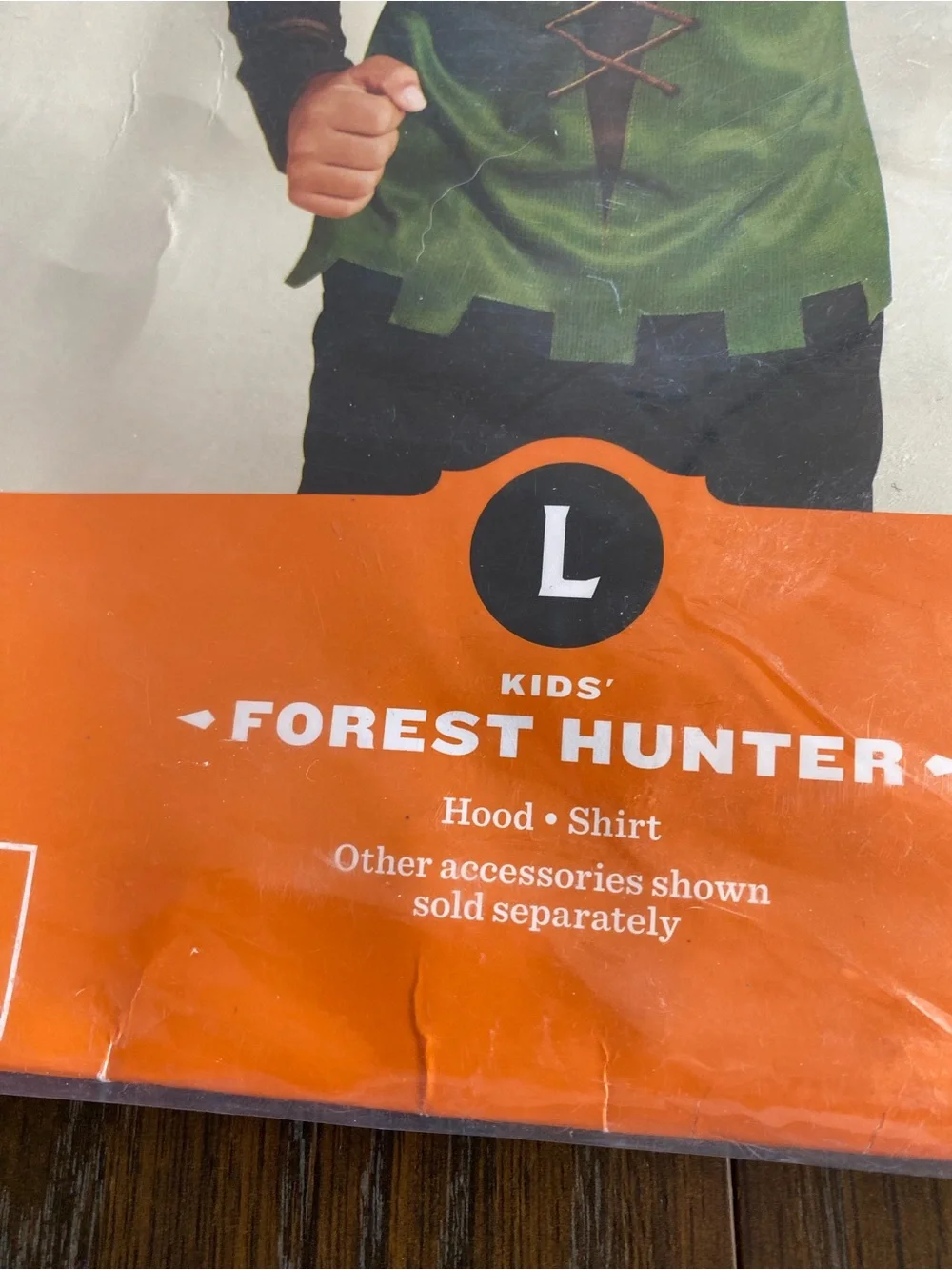 New Hyde & Eek! Halloween Forest Hunter Costume Size Kids Large